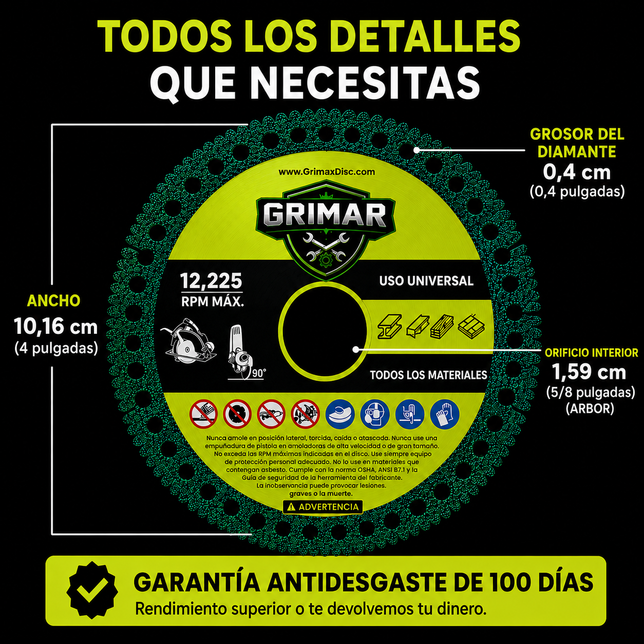 Disco MultiCorte Grimar