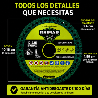 Disco MultiCorte Grimar